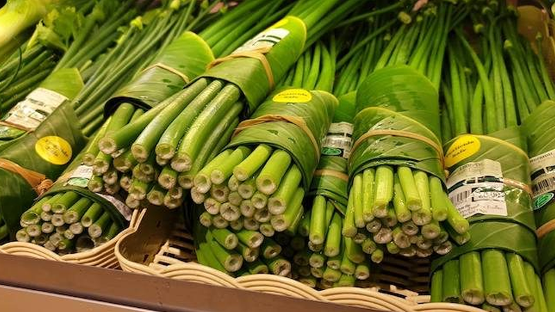 Bao bì bằng lá chuối