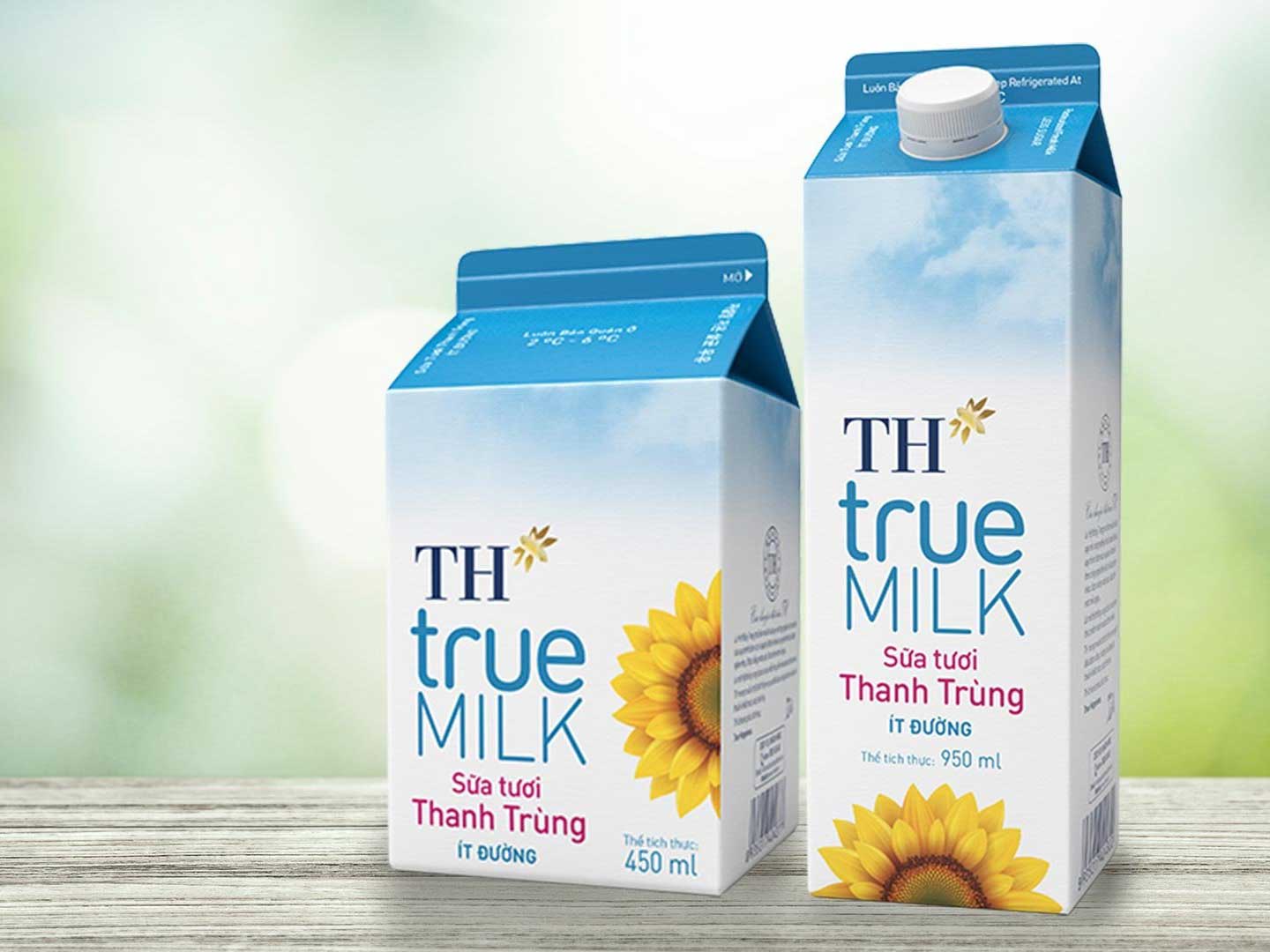 chiến lược xúc tiến bán của TH true milk