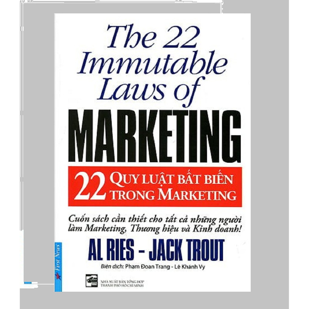 sách marketing 22 Quy Luật Bất Biến Trong Marketing