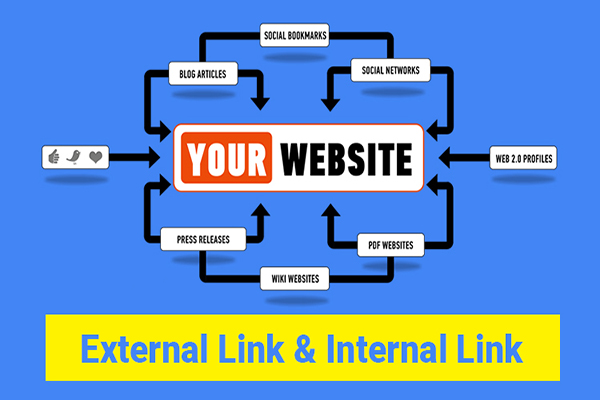 Kết hợp link nội bộ và external link