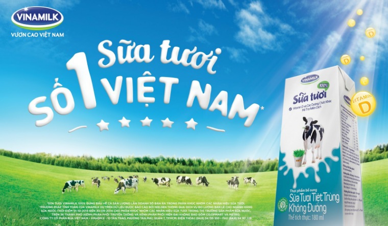 mục tiêu truyền thông của vinamilk